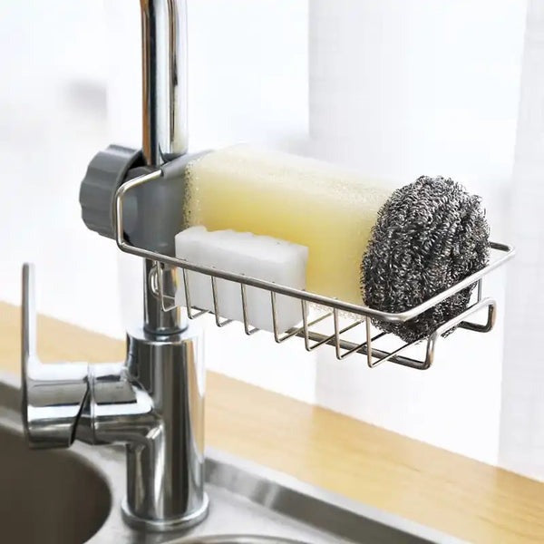 Stainless Steel Faucet Rack Single Slot